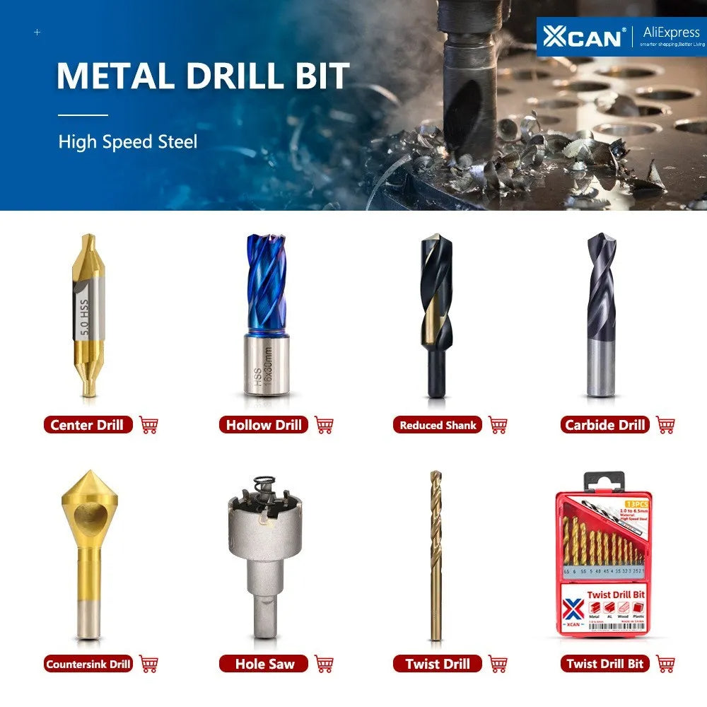 HSS Combined Center Drills 60 Degree Countersinks Angle Bit  Drill Bits