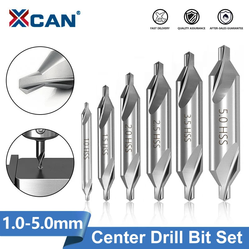 HSS Combined Center Drills 60 Degree Countersinks Angle Bit  Drill Bits