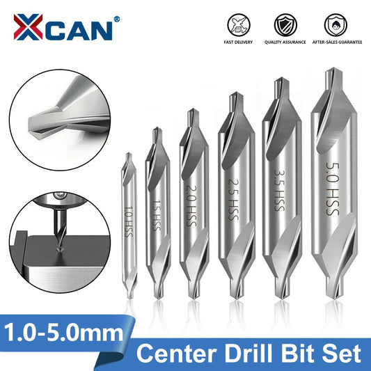 HSS Combined Center Drills 60 Degree Countersinks Angle Bit  Drill Bits