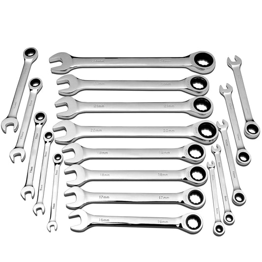 Ratchet Metric Wrenches Torque Universal Spanners