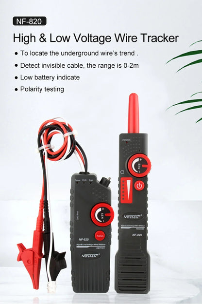 Network Cable tester High Low Voltage Cable Underground Cable Finder