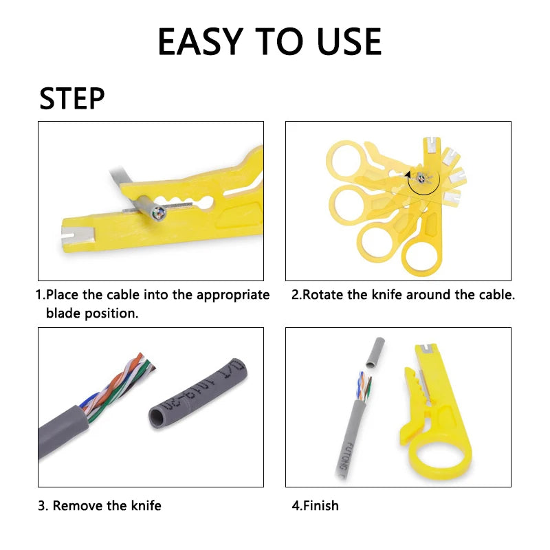 Wire Stripper Cutter Crimper Pliers Tool