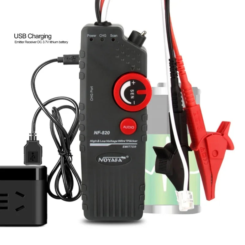 Network Cable tester High Low Voltage Cable Underground Cable Finder