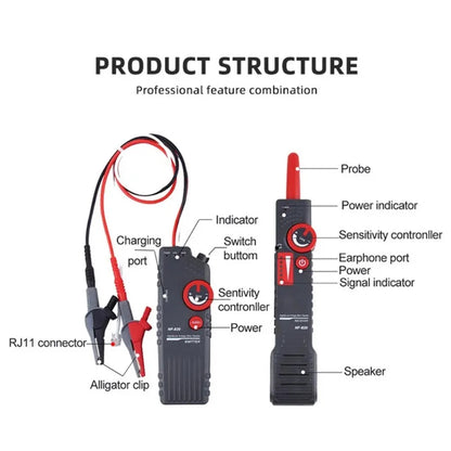 Network Cable tester High Low Voltage Cable Underground Cable Finder